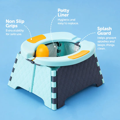 Toddler Potty Portable With Disposable Bags Included