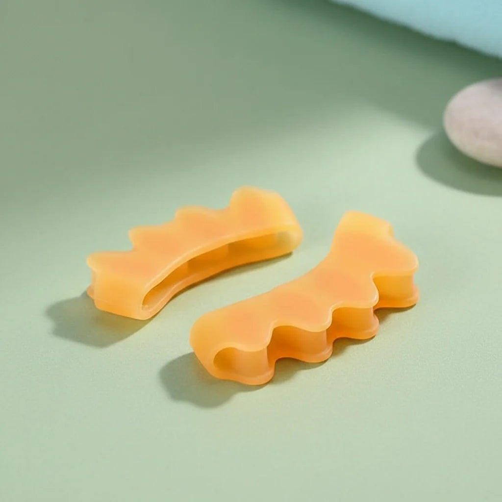 Toe Separators Soft Silicone Washable & Reusable