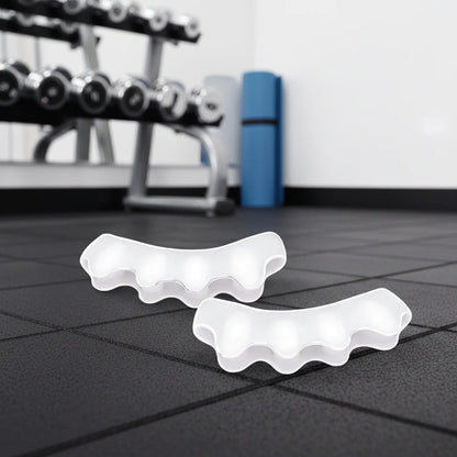 Toe Separators Soft Silicone Washable & Reusable Pair