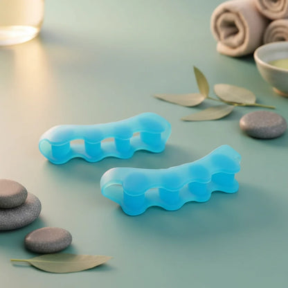 Toe Separators Soft Silicone Washable & Reusable Pair