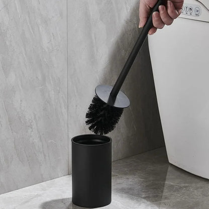 Toilet Brush Set Stainless Steel Upright Holder
