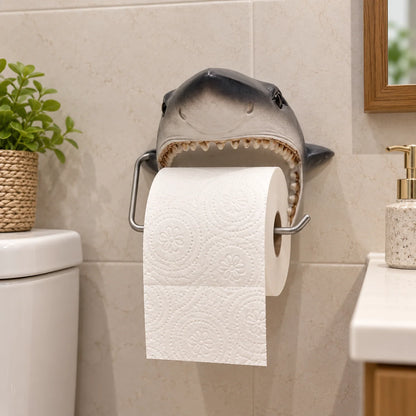 Toilet Paper Holder Coastal Sea Creature Wall-Mount