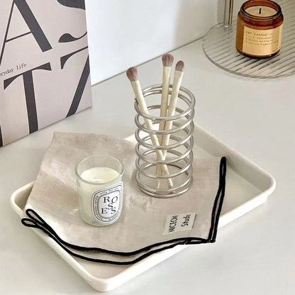Toothbrush Holder Stainless Steel Spiral Ventilated