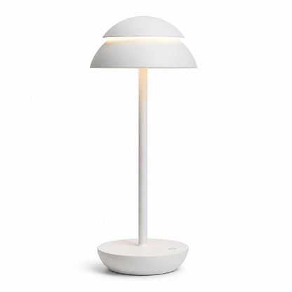 Touch-Dimmable USB Rechargeable Mushroom Table Lamp