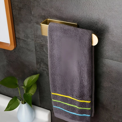 Towel Rack Wall-Mounted Stainless Steel Space-Saving