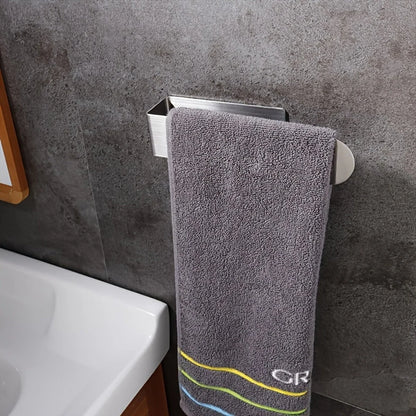 Towel Rack Wall-Mounted Stainless Steel Space-Saving