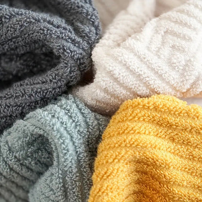 Towel Set 100% Cotton Plush Z-Weave 6-Piece