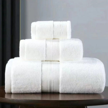 Towel Set 3 Piece Egyptian Cotton Ultra-Absorbent & Quick-Dry