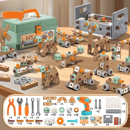 Toy Tool Set ABS Plastic Pretend Play
