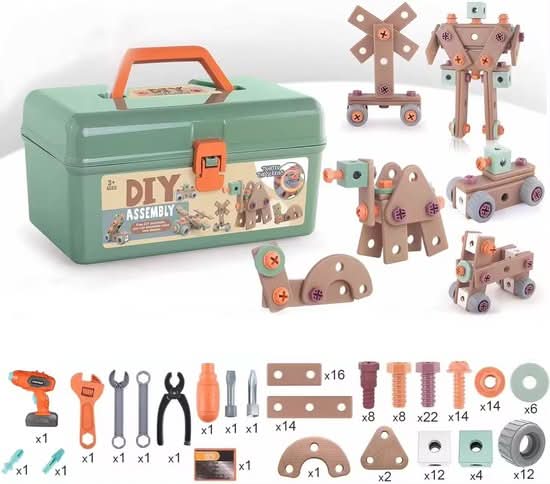 Toy Tool Set ABS Plastic Pretend Play