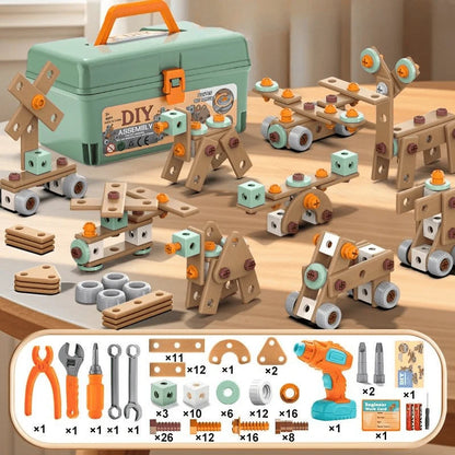 Toy Tool Set ABS Plastic Pretend Play