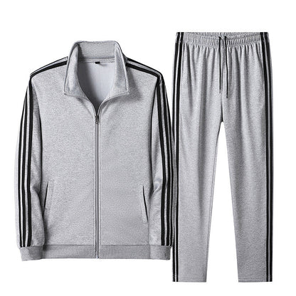 Tracksuit Breathable Polyester Two-Piece Set