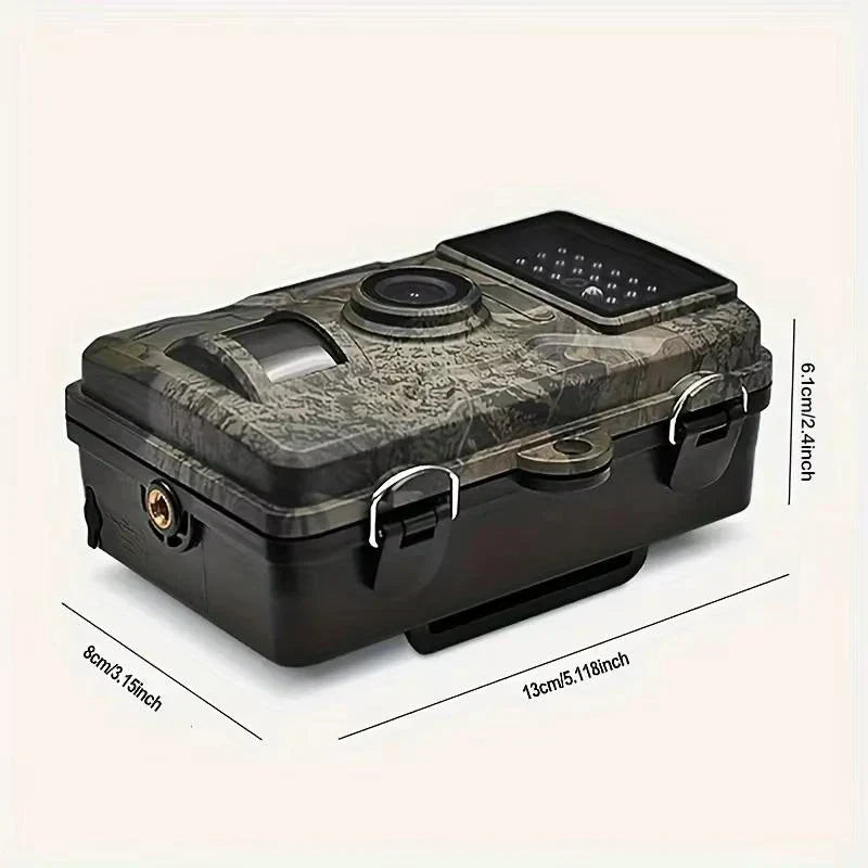 Trail Camera 1080P HD No-Glow Night Vision Weatherproof