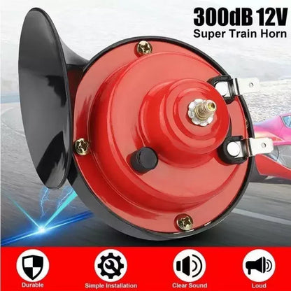 Train Horn Loud Train-Like Sound 12–24V Weather-Resistant