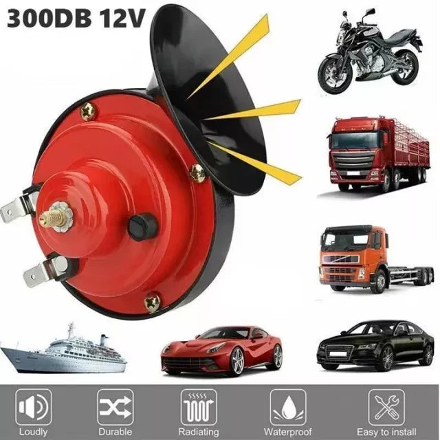 Train Horn Loud Train-Like Sound 12–24V Weather-Resistant