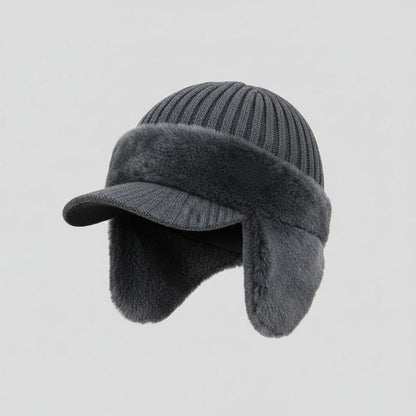 Trapper Hat Double-Layer Insulated Windproof Soft Fur Lining