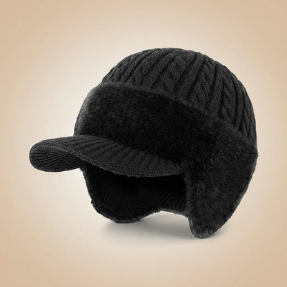 Trapper Hat Double-Layer Insulated Windproof Soft Fur Lining