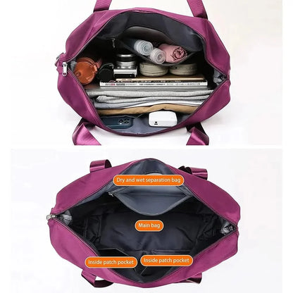 Travel Bag Waterproof Polyester Adjustable Shoulder Strap