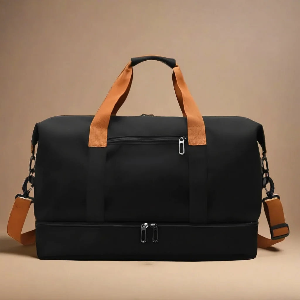 Travel Bag Waterproof Shoe Compartment Wet-Dry Separation