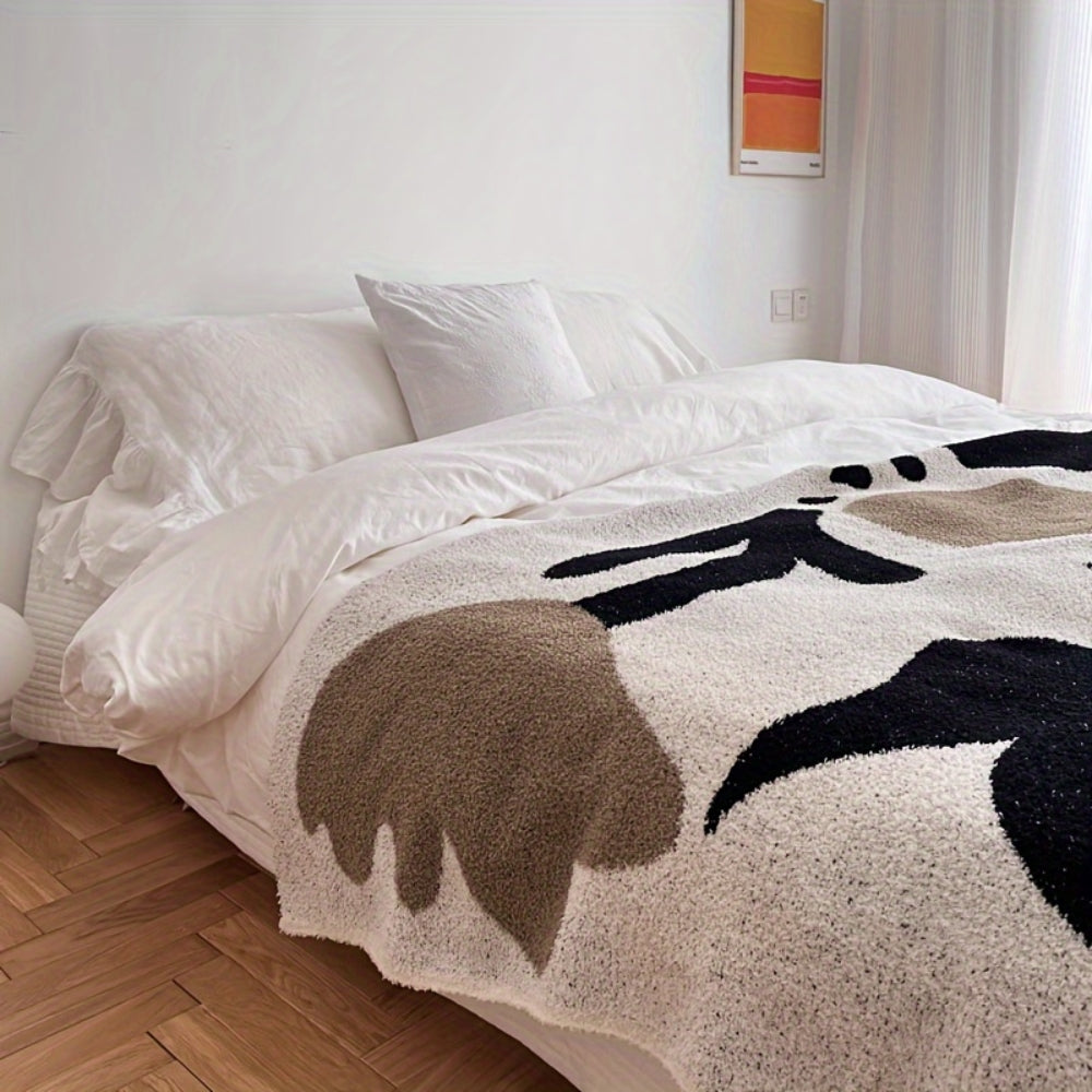 Travel Blanket All-Season Ultra-Soft Microfiber 51 x 63