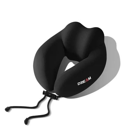Travel Neck Pillow Ergonomic U-Shape Plush Lightweight Portable