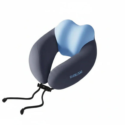 Travel Neck Pillow Ergonomic U-Shape Plush Lightweight Portable