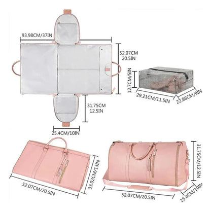 Travel Tote Bag Expandable Water-Resistant Foldable
