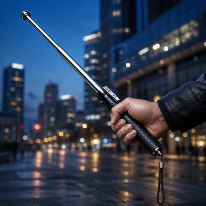 Trekking Pole Automatic Folding Ergonomic Anti-Slip Grip