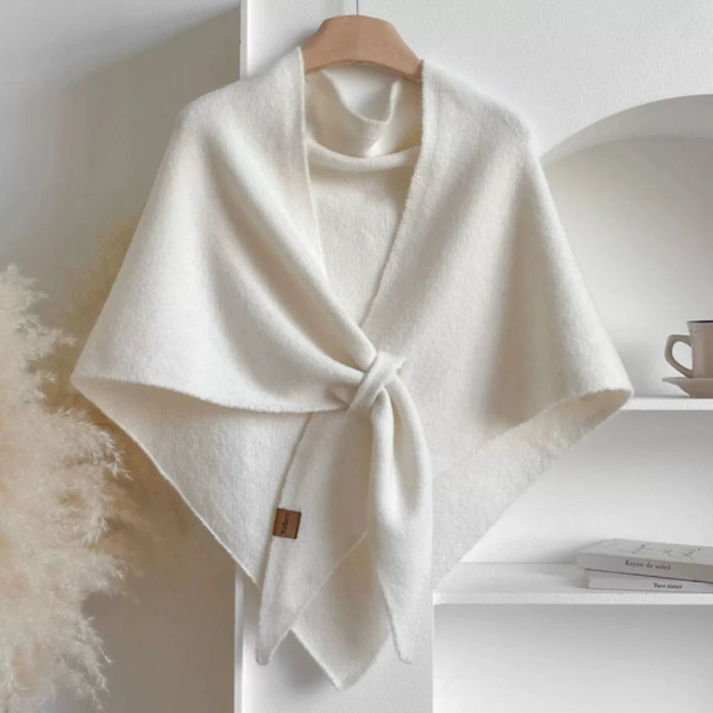 Triangle Shawl Lightweight Microfiber Blend Machine Washable