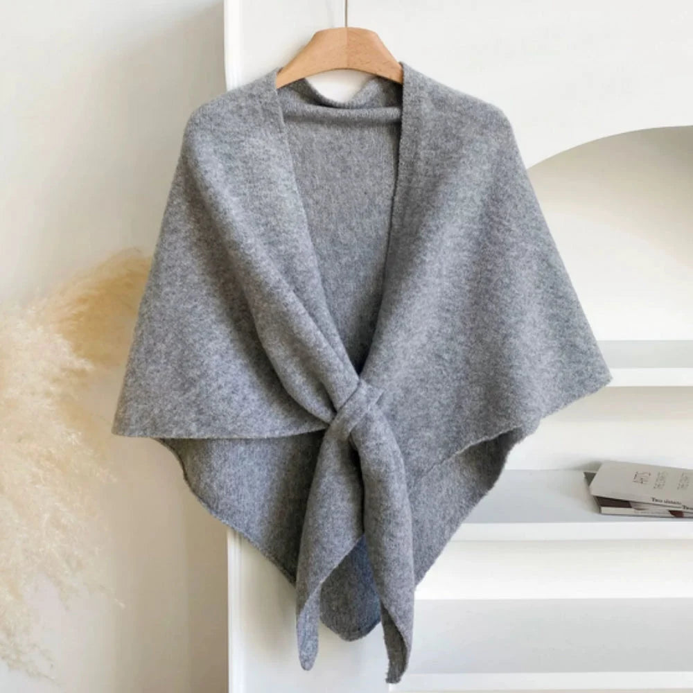 Triangle Shawl Lightweight Microfiber Blend Machine Washable