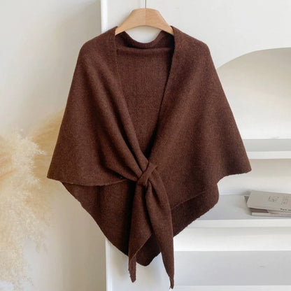 Triangle Shawl Lightweight Microfiber Blend Machine Washable