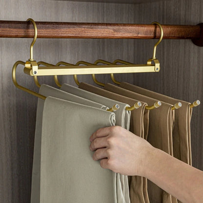 Trouser Hanger Space-Saving Foldable 360° Rotating