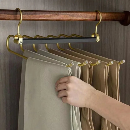Trouser Hanger Space-Saving Foldable 360° Rotating