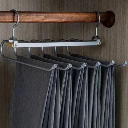 Trouser Hanger Space-Saving Foldable 360° Rotating