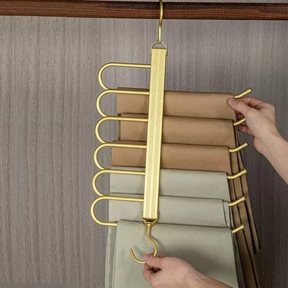 Trouser Hanger Space-Saving Foldable 360° Rotating