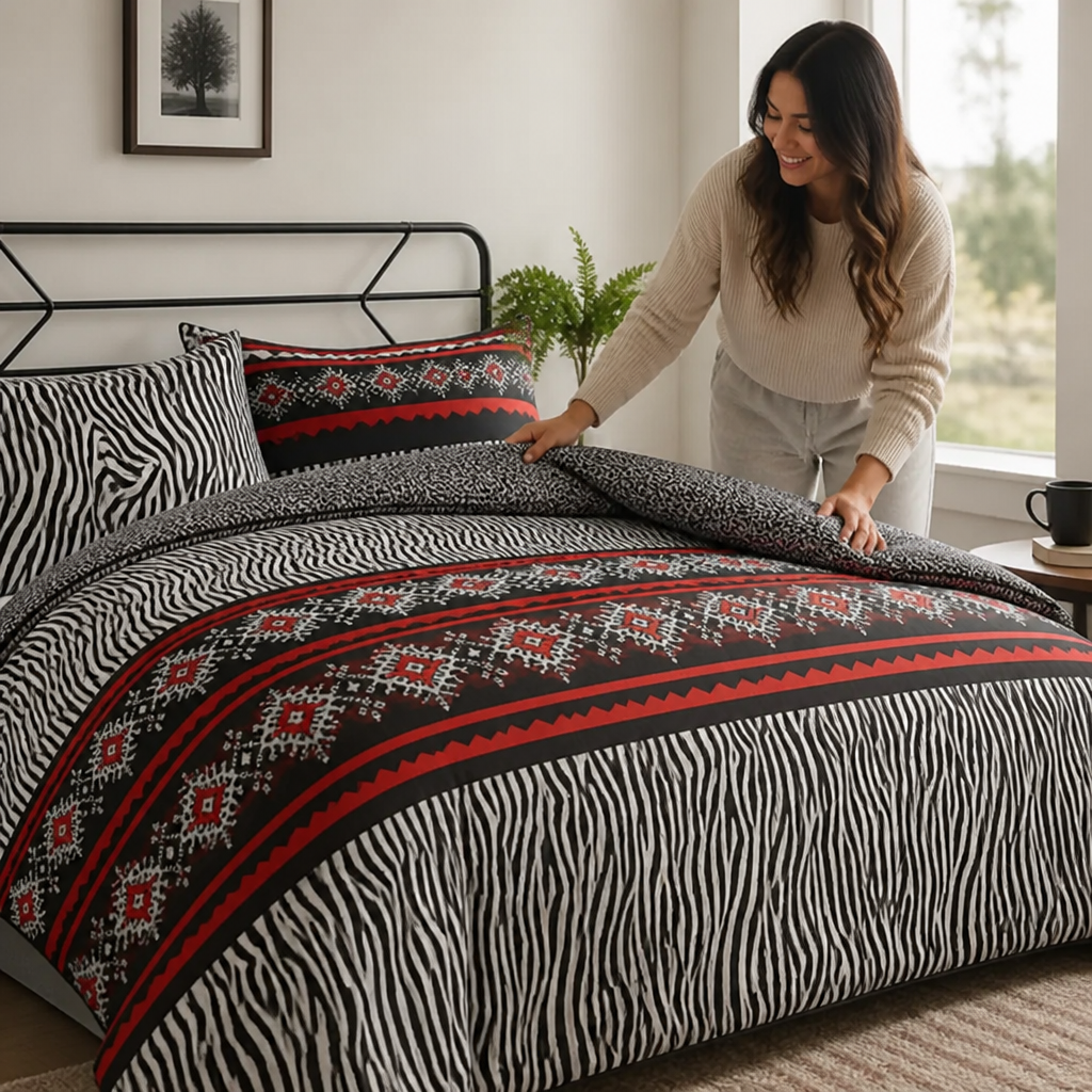 Twin Quilt Set Quilted Reversible Lightweight