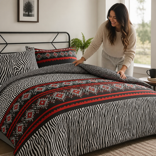 Twin Quilt Set Quilted Reversible Lightweight