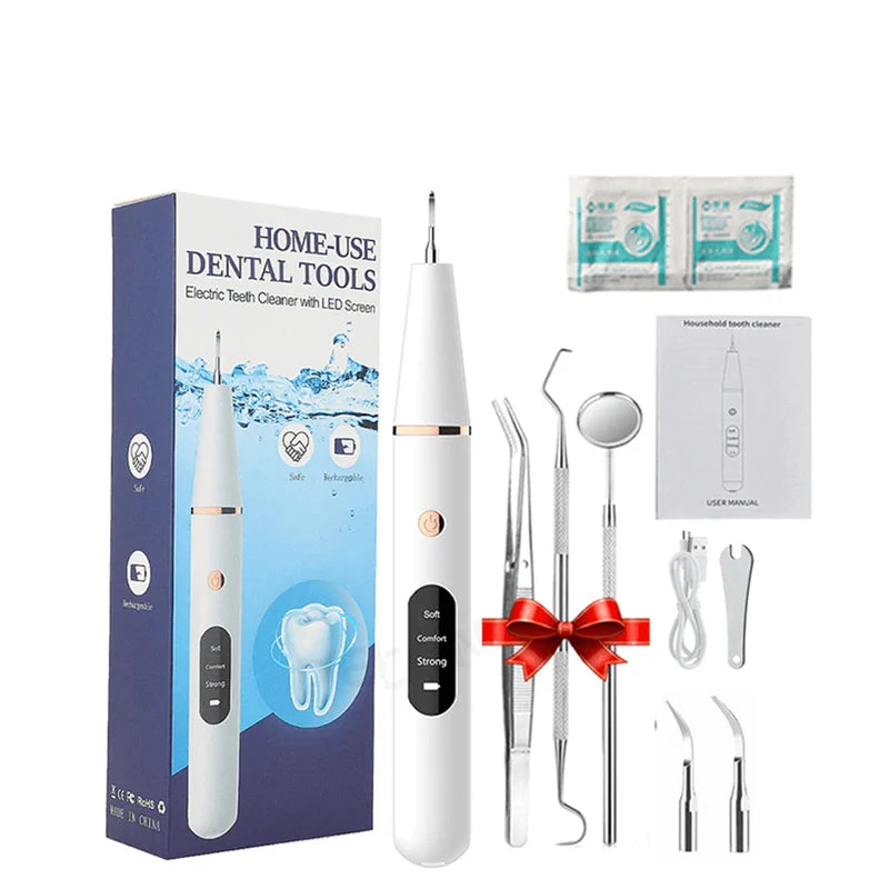 Ultrasonic Dental Cleaner 3 Modes Built-In LED