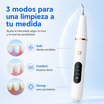 Ultrasonic Dental Cleaner 3 Modes Built-In LED