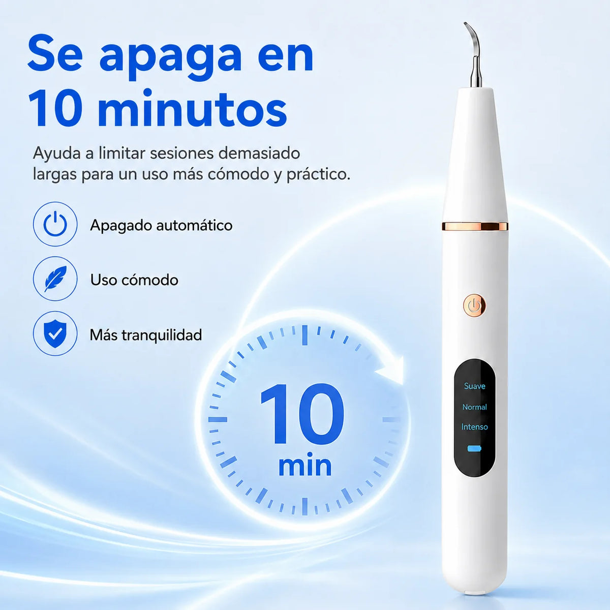 Ultrasonic Dental Cleaner 3 Modes Built-In LED