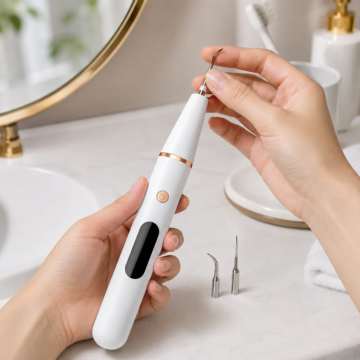 Ultrasonic Dental Cleaner 3 Modes Built-In LED