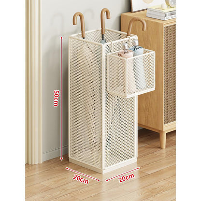 Umbrella Stand Metal Mesh Ventilated Space-Saving