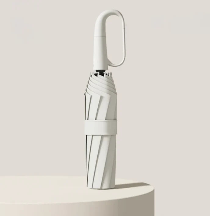 Umbrella Wind-Resistant Reflective Trim Compact Foldable Style