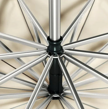 Umbrella Wind-Resistant Reflective Trim Compact Foldable Style