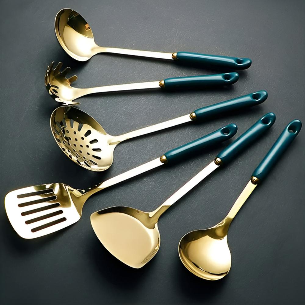 Utensil Set Stainless Steel Dishwasher Safe With Rack
