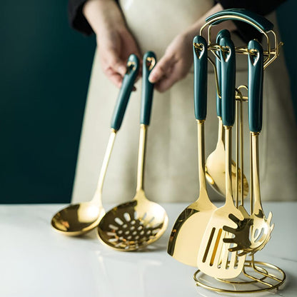 Utensil Set Stainless Steel Dishwasher Safe With Rack