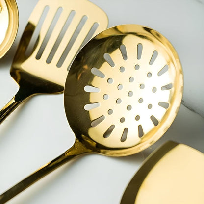 Utensil Set Stainless Steel Dishwasher Safe With Rack