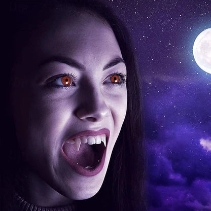 Vampire Fangs Retractable Reusable Trimmable Fit