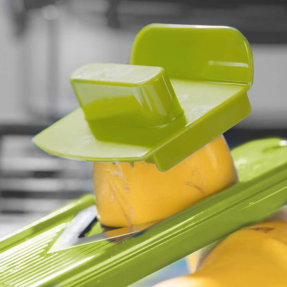 Vegetable Slicer 8 Interchangeable Blades Built-In Catch Container