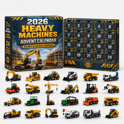 Vehicle Advent Calendar Die-Cast 24-Piece Set